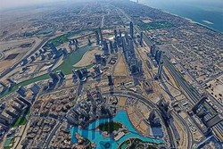 Begini Nih Pemandangan dari Atas Burj Khalifa, Dahsyat!