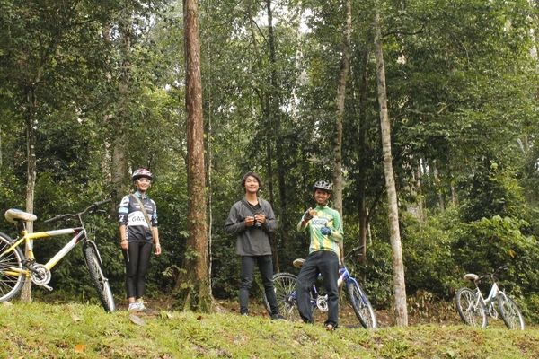 Asyik! Gowes Sepeda di Taman Botani Shah Alam