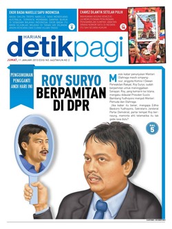 ROY SURYO BERPAMITAN DI DPR