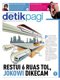 RESTUI 6 RUAS TOL, JOKOWI DIKECAM