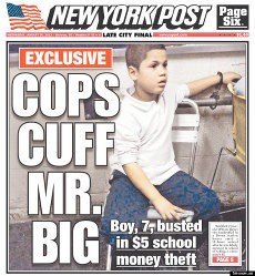 Dituduh Curi Uang 5 Dolar, Bocah AS Diborgol & Diinterogasi 10 Jam