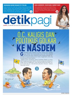 O.C. KALIGIS DAN POLITIKUS GOLKAR KE NASDEM