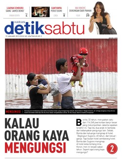 KALAU ORANG KAYA MENGUNGSI