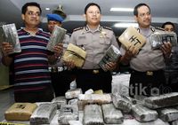 1 Ton Ganja Senilai 2,9 M Diamankan