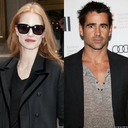 Karier Bersinar, Jessica Chastain Dipasangkan dengan Collin Farrell