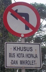 Bajaj Dilarang Masuk Kawasan Rasuna