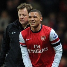 Arsenal Ditinggal Gibbs Tiga Pekan