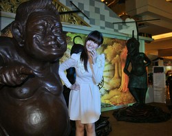 4 Patung Cokelat Punakawan Seberat 1,9 Ton Masuk Rekor MURI