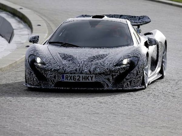 Jenson Button Kendarai McLaren P1
