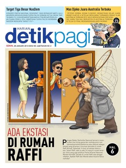 ADA EKSTASI DI RUMAH RAFFI