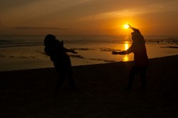 Bagai memasuki dimensi lain di Pantai Pok Tunggal