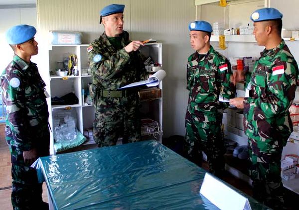 Staf Sektor Timur UNIFIL Tinjau Indobatt