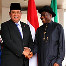 SBY dan Goodluck Bertemu, RI dan Nigeria Perkuat Kerja Sama 
