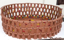 Colosseum Ini Dibangun dari Permen Cokelat!