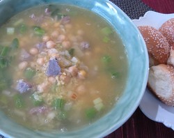 Resep Sup : Sup Chickpea Pedas