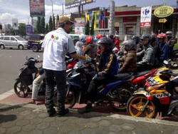 Virus Safety Riding Menyebar ke Bandung