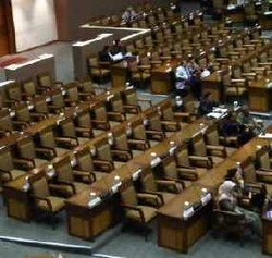 184 Anggota DPR Bolos Sidang Paripurna