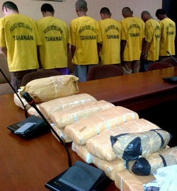 40 Tersangka Kasus Narkoba di Jakarta Utara