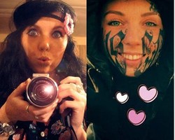 Demi Cinta, Gadis Ini Rela Wajahnya Dipenuhi Tato Nama Kekasih