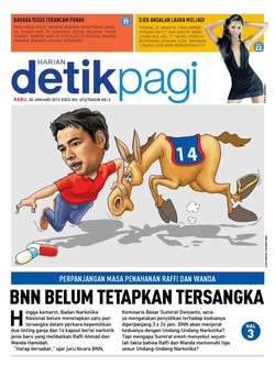 BNN BELUM TETAPKAN TERSANGKA