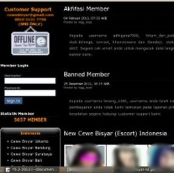 Jumlah Member Situs Prostitusi Online Capai 5 Ribu Lebih