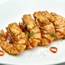 Gurihnya Udang Goreng Telor Asin