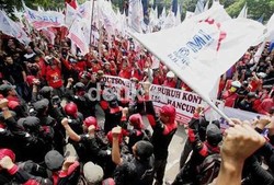 Awas Macet! Ribuan Buruh Demo Hari Ini