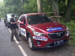 Tempuh Jarak 1.047 Km, 1 Unit Mazda CX-5 Gugur