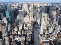 Begini Tampang New York dari Puncak Empire State Building