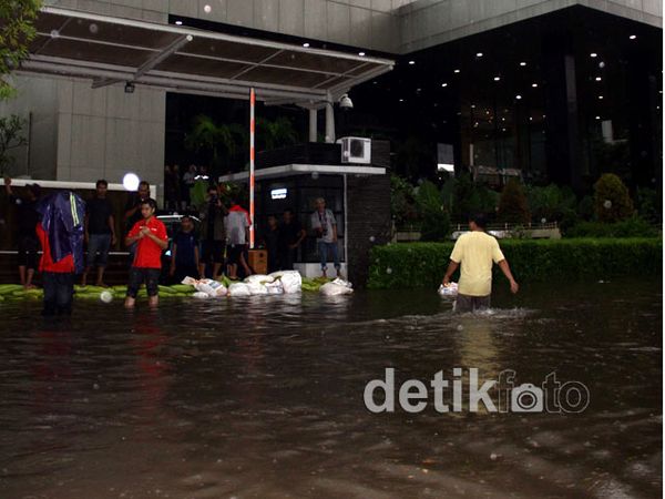 KPK Terendam Banjir