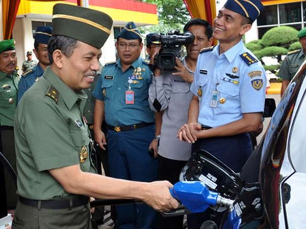 Kababek TNI Resmikan SPBT