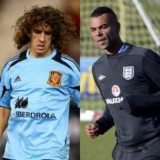 Puyol dan Cole Menjelang Caps ke-100