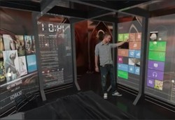 Tren Hotel Masa Depan: PC Tablet Raksasa Jadi Dinding Kamar