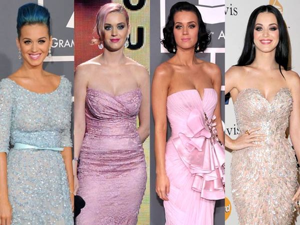 Transformasi Gaya Katy Perry di Grammy Awards