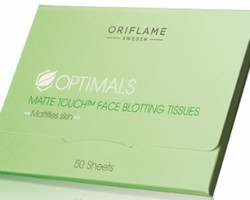 Oriflame Rilis Kertas Minyak untuk Wajah dengan Daya Serap Tinggi