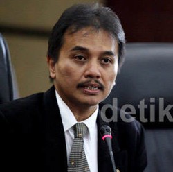 Roy Suryo Ikut Nimbrung Rapat di Cikeas
