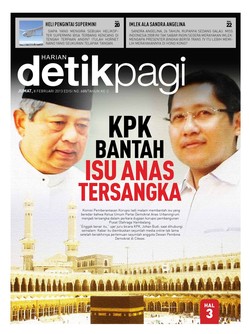 KPK BANTAH ISU ANAS TERSANGKA