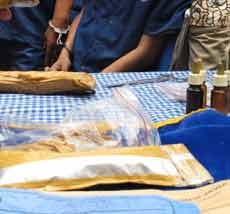 Sabu Senilai Rp 1,5 Miliar Dihanguskan