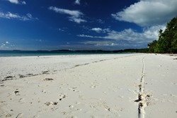 Ngurbloat : Tersesat Di Pantai Tepung Putih