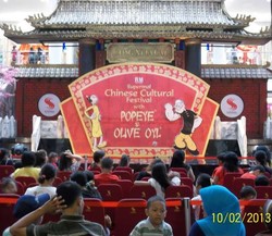 Di Surabaya, Popeye Rayakan Imlek