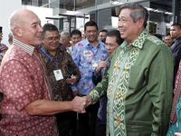 Presiden SBY Hadiri Puncak Hari Pers Nasional 2013