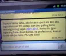 Diteror, Wartawan Memorandum Timur Lapor Polisi