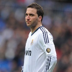 Higuain Pede Madrid Kalahkan MU