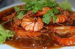 Resep Udang Asam Manis