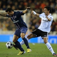 PSG Tundukkan Valencia, Ibra Dikartu Merah