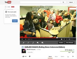 Harlem Shake Diprediksi Menjadi Fenomena Besar Baru di YouTube