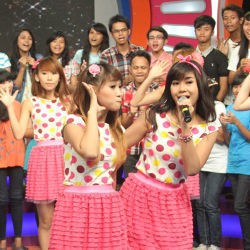 Cinta Indonesia, Cherrybelle Syuting Video Klip di Taman Mini