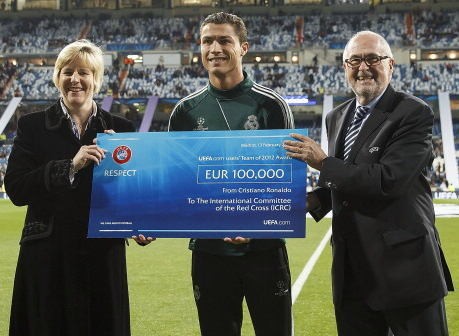 Lagi, CR7 Beramal ke Afghanistan