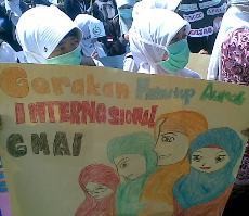 Tolak Valentine, FSLDK Ajak Muslim Tutup Aurat