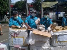 Polres Jaksel Musnahkan Ganja 1,4 Ton, Selamatkan 2 Juta Jiwa 